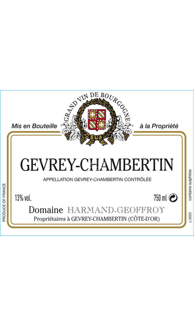 Domaine Harmand-Geoffroy Gevrey-Chambertin