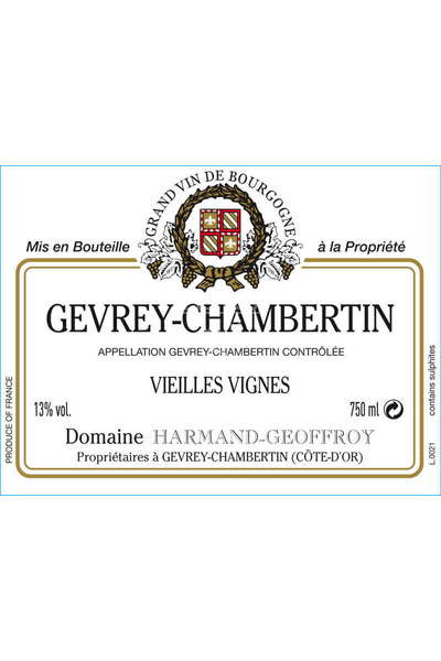 Domaine Harmand-Geoffroy "Gevrey-Chambertin Vieilles Vignes" FRBO0173.jpg